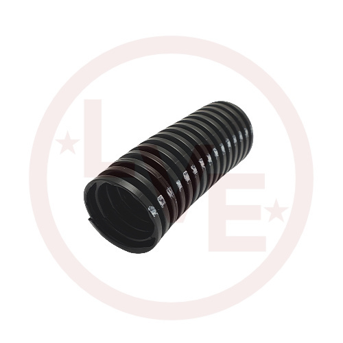 DROSSBACH 034NDBSG0000XGS LOOM 3/4" NYLON W/GRAY STRIPE SLIT BLACK