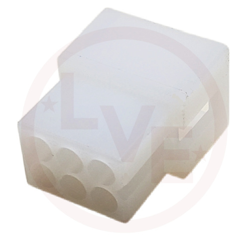 MOLEX 03-06-2061 CONNECTOR PIN & SOCKET 6 POS PLUG HSG .062