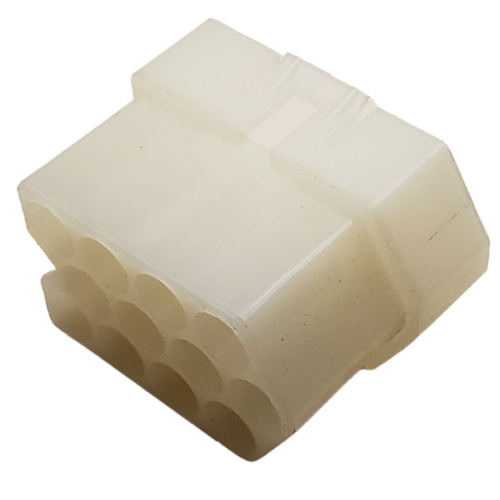 MOLEX 03-12-2122 CONNECTOR PIN & SOCKET 12 POS PLUG HSG .125