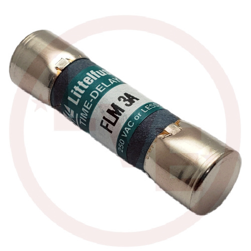 FUSE 3A 250VAC TIME DELAY 10.31X38.1MM