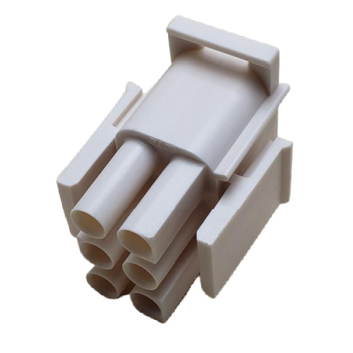 CONNECTOR PIN & SOCKET 6 POS PLUG HSG UNI-MATE NATURAL