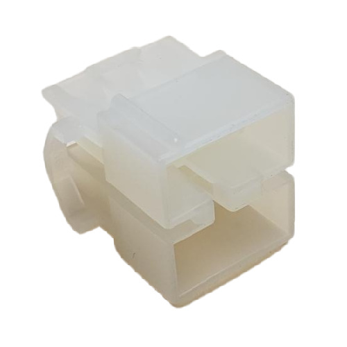 AMP 1-480271-0 CONNECTOR 6 POS RECEPTACLE HSG MATE-N-LOK NATURAL .195"P