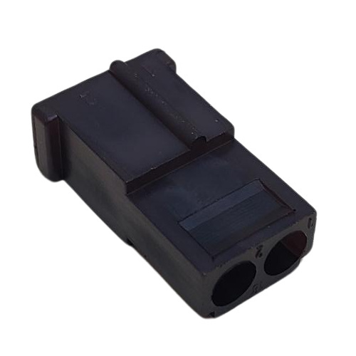 AMP 1-480318-9 CONNECTOR 2 POS PLUG COMMERCIAL MATE-N-LOK NATURAL .200"P