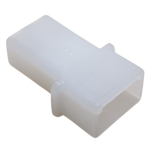 AMP 1-480319-0 CONNECTOR 2 POS PLUG COMMERCIAL MATE-N-LOK NATURAL .200"P