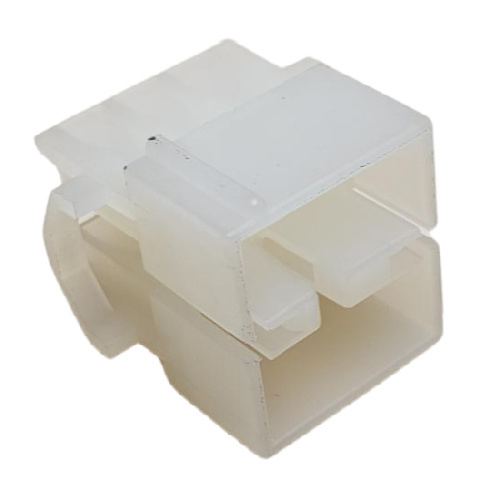 AMP 1-480340-0 CONNECTOR 6 POS RECEPTACLE COMMERCIAL MATE-N-LOK NATURAL .195"P