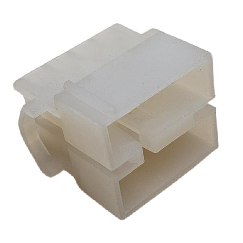 AMP 1-480345-0 CONNECTOR 8 POS RECEPTACLE COMMERCIAL MATE-N-LOK NATURAL .195"P