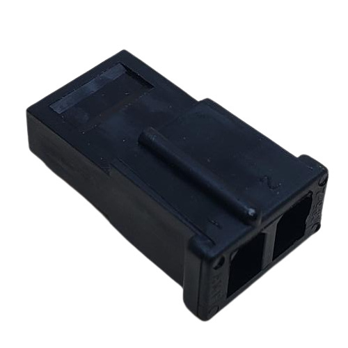 AMP 1-480393-1 CONNECTOR 2 POS PLUG HSG MATE-N-LOK BLACK .200"P