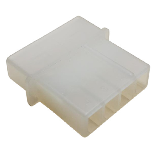 AMP 1-480426-0 CONNECTOR 4 POS RECEPTACLE HSG MATE-N-LOK NATURAL .200"P