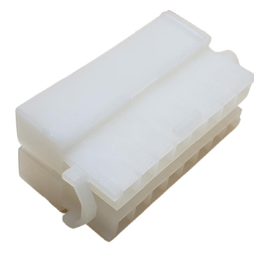 AMP 1-480439-0 CONNECTOR 16 POS RECEPTACLE HSG MATE-N-LOK NATURAL .195"P