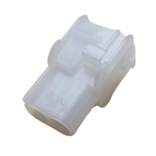 CONNECTOR PIN & SOCKET 2 POS RECEPTACLE HSG NATURAL