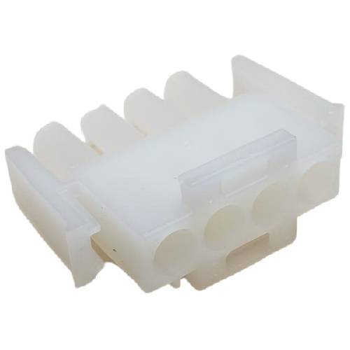 AMP 1-480702-0 CONNECTOR 4 POS PLUG HSG 94V-2 UNI-MATE NATURAL