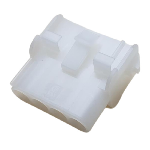 CONNECTOR PIN & SOCKET 4 POS RECEPTACLE HSG NATURAL