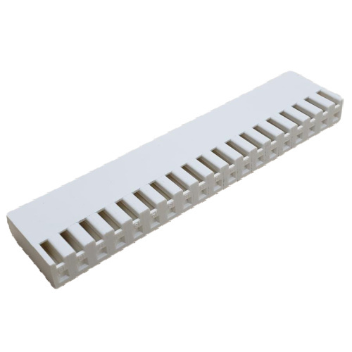 AMP 1-640250-9 CONNECTOR HEADER RECEPTACLE 19 POS W/RAMP .156"P NATURAL