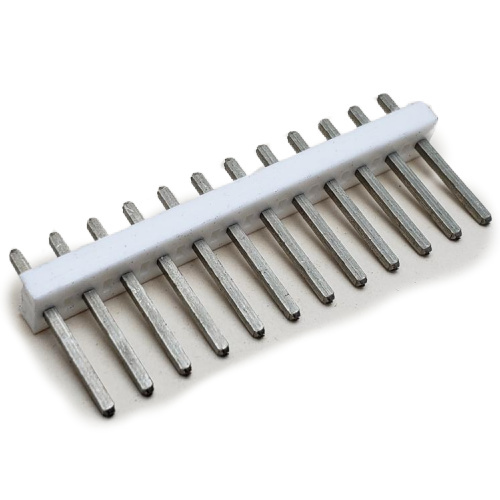 AMP 1-640383-2 CONNECTOR HEADER VERT 12 POS .156"P TIN NATURAL
