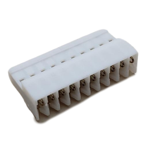AMP 1-640441-0 CONNECTOR HEADER RECEPTACLE 10 POS MTA .100"P RED
