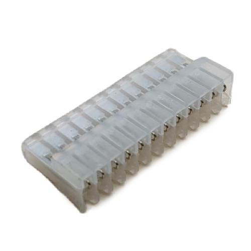 AMP 1-640441-2 CONNECTOR HEADER RECEPTACLE 12 POS MTA .100"P RED