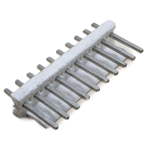 AMP 1-640445-0 CONNECTOR HEADER 10 POS VERTICAL THROUGH HOLE .156"P TIN NATURAL