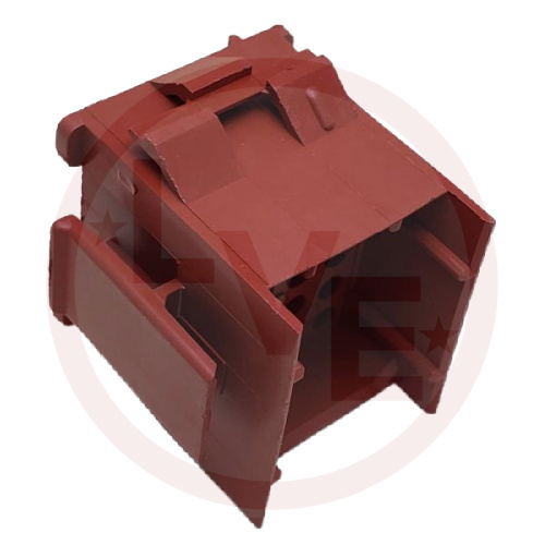AMP 1-640514-0 CONNECTOR RECEPTACLE 20 POS HOUSING .165" P RED