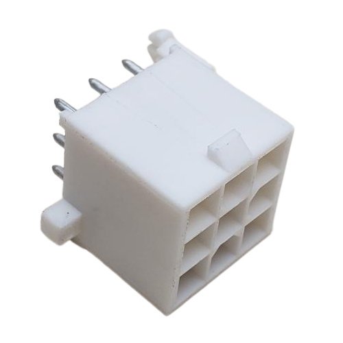 AMP 1-770182-0 CONNECTOR HEADER 9 POS VERTICAL WHITE