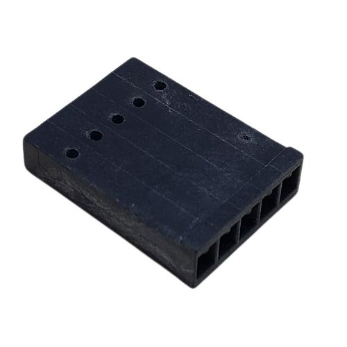 CONNECTOR 5 POS LOCKING RECEPTACLE HSG .100"P BLACK