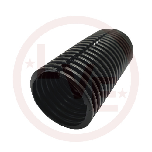 DROSSBACH 118PEBSX0000XZS LOOM 1-1/8" POLYETHYLENE SLIT BLACK
