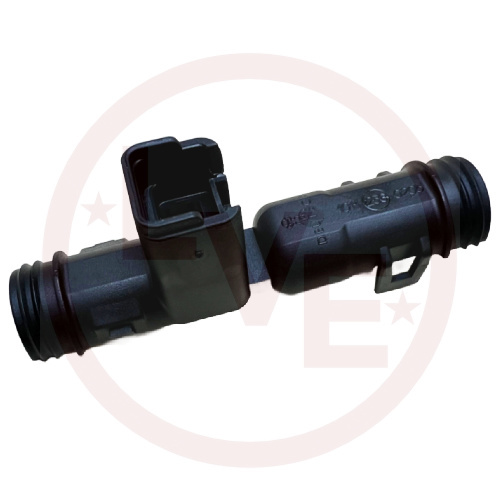 DEUTSCH 1011-256-0205 CONNECTOR BACKSHELL R/A BLACK FOR 2 POS DT SERIES