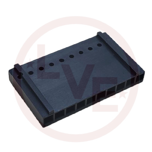 AMP 102241-8 CONNECTOR HEADER 10 POS .100"P RECEPTACLE HOUSING BLACK
