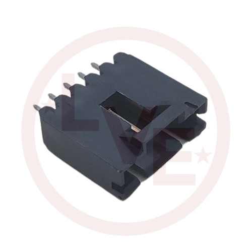AMP 103638-4 CONNECTOR HEADER 5 POS SHROUDED SINGLE ROW .1P VERTICAL