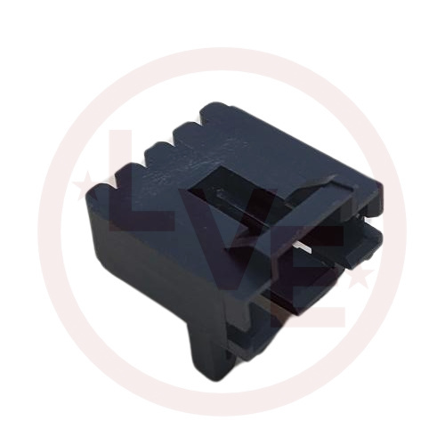 AMP 103672-3 CONNECTOR HEADER 4 POS RIGHT ANGLE VERT .100"P BLACK