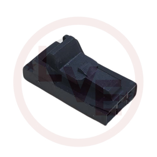 AMP 104257-2 CONNECTOR HEADER 3 POS RECEPTACLE .100"P BLACK