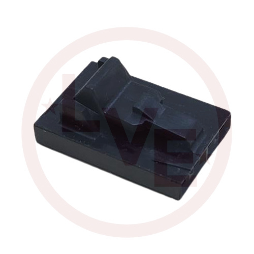 AMP 104257-3 CONNECTOR HEADER 4 POS RECEPTACLE .100"P BLACK