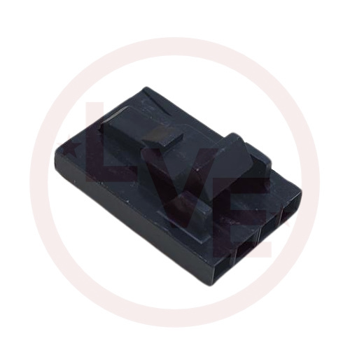 AMP 104257-3 CONNECTOR HEADER 4 POS RECEPTACLE .100"P BLACK