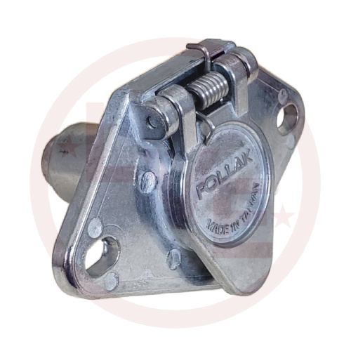 POLLAK 11-404E CONNECTOR 4-POLE 12-24VDC 35A SOCKET