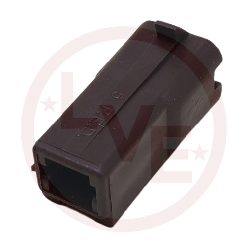 CONNECTOR 1 POS MALE BROWN 56 SERIES UNSEALED