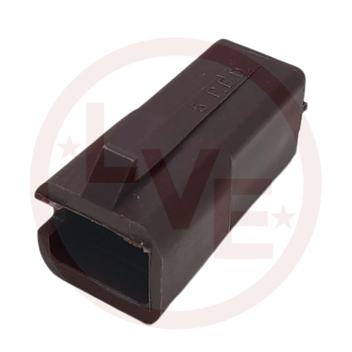 PACKARD 12004686 CONNECTOR 1 POS MALE BROWN 56 SERIES UNSEALED