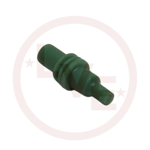 CONNECTOR CAVITY PLUG SEAL 1-WAY GREEN M/P 280 SERIES