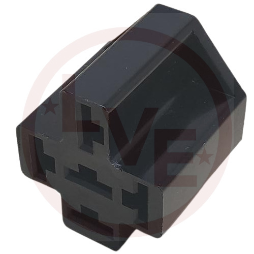 CONNECTOR 5 POS FEMALE BLACK 58 SERIES