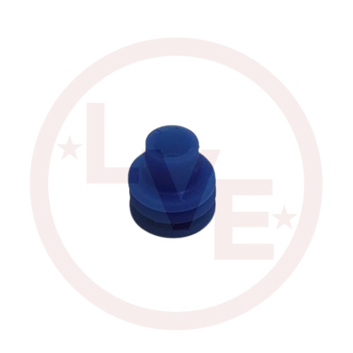 CONNECTOR CABLE SEAL 1 POS BLUE