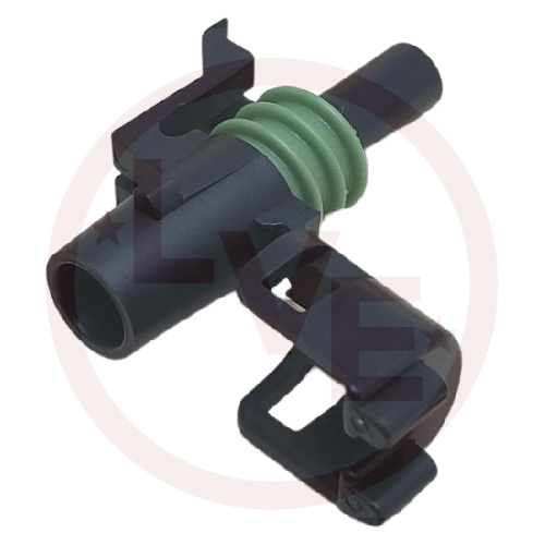 PACKARD 12015791 CONNECTOR 1 POS FEMALE ASM W/P TOWER ASSY BLACK