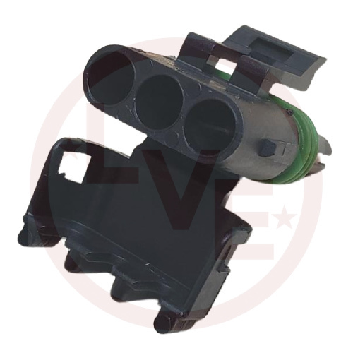 PACKARD 12015796 CONNECTOR 3 POS FEMALE TOWER ASM BLACK