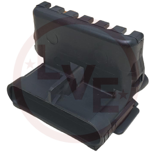 PACKARD 12020786 CONNECTOR 6 POS MALE W/P SEALED BLACK