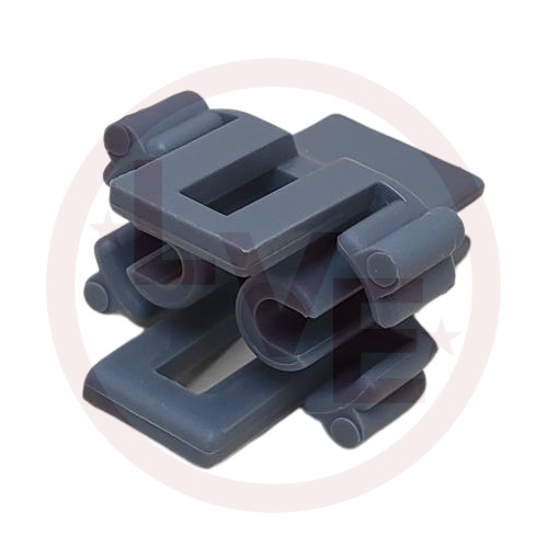 PACKARD 12020807-B CONNECTOR 2 POS MALE TPA M/P 280 SERIES GRAY