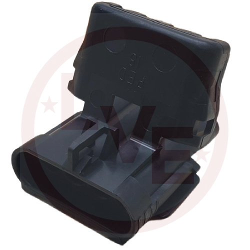 PACKARD 12020830 CONNECTOR 4 POS MALE W/P SEALED BLACK