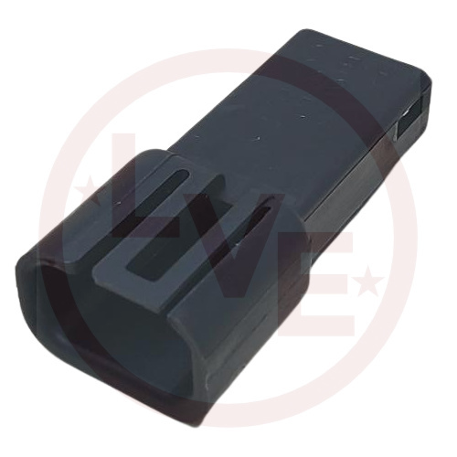 CONNECTOR 3 POS MALE BLACK M/P HSG