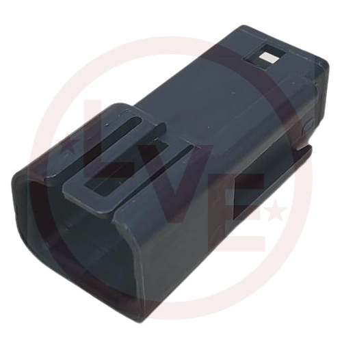 CONNECTOR 4 POS MALE M/P 150 SERIES BLACK