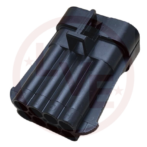 APTIV 12047931-B CONNECTOR 8 POS DOUBLE ROW MALE M/P BLACK