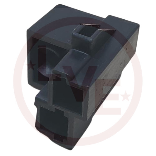 CONNECTOR  2 POS FEMALE M/P 280 SERIES BLACK