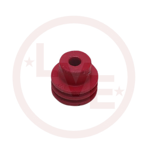 PACKARD 12048442 CONNECTOR CABLE SEAL 1 POS FEMALE RED