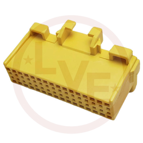 PACKARD 12052052 CONNECTOR 32 POS FEMALE MICRO-PACK 100 SERIES YELLOW