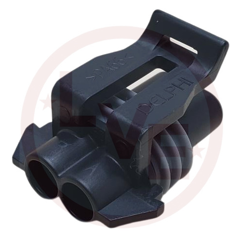 PACKARD 12052641 CONNECTOR 2 POS FEMALE ASM METRI-PACK 150 SERIES BLACK